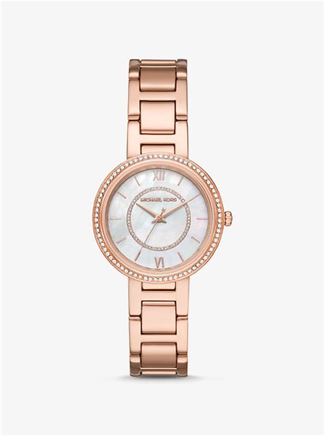 michael kors gabbi watch macys|Gabbi Pavé Rose Gold.